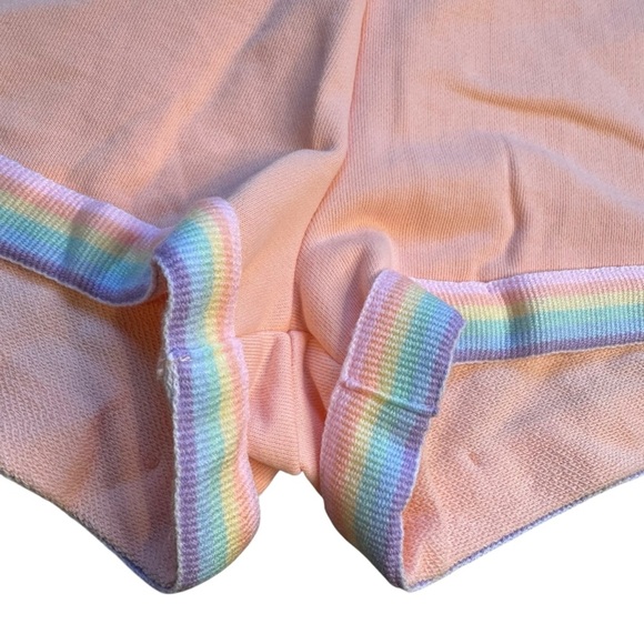 PIT USA by Stephanie Gottlieb Standard Size Pastel Pink Rainbow B15 - Picture 2 of 9